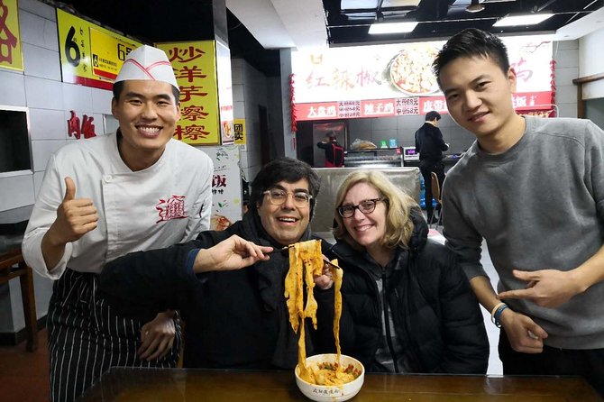 Authentic Old Xi'an Back Alley Food Tour - Yongxingfang after dark, when Xi’an food actually comes alive