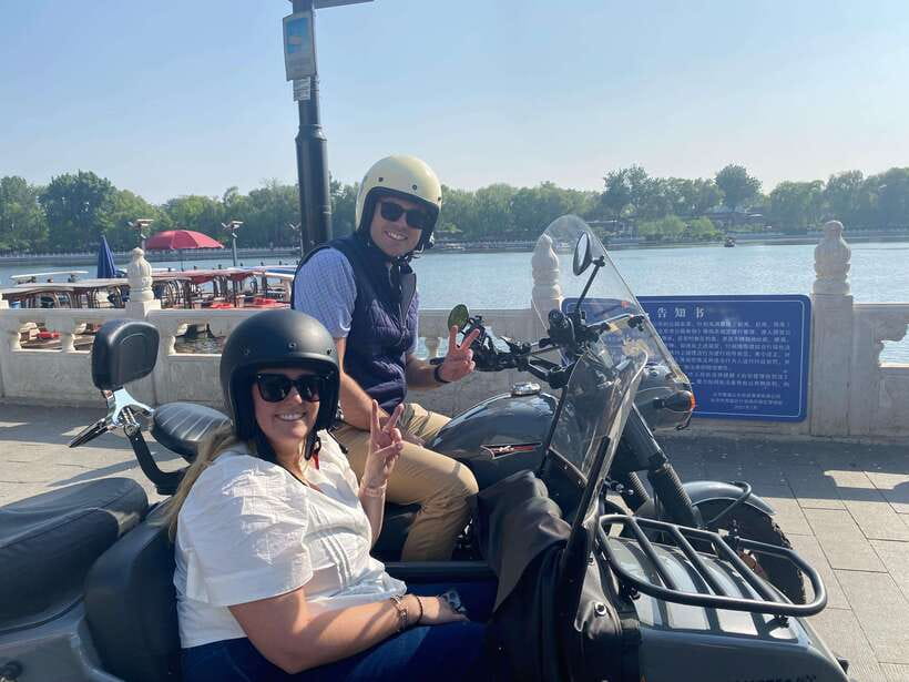 Beijing:Ancient & Modern City Tour by Sidecar(Day/Night) - Passing the Forbidden City’s north gate, then switching to modern Beijing