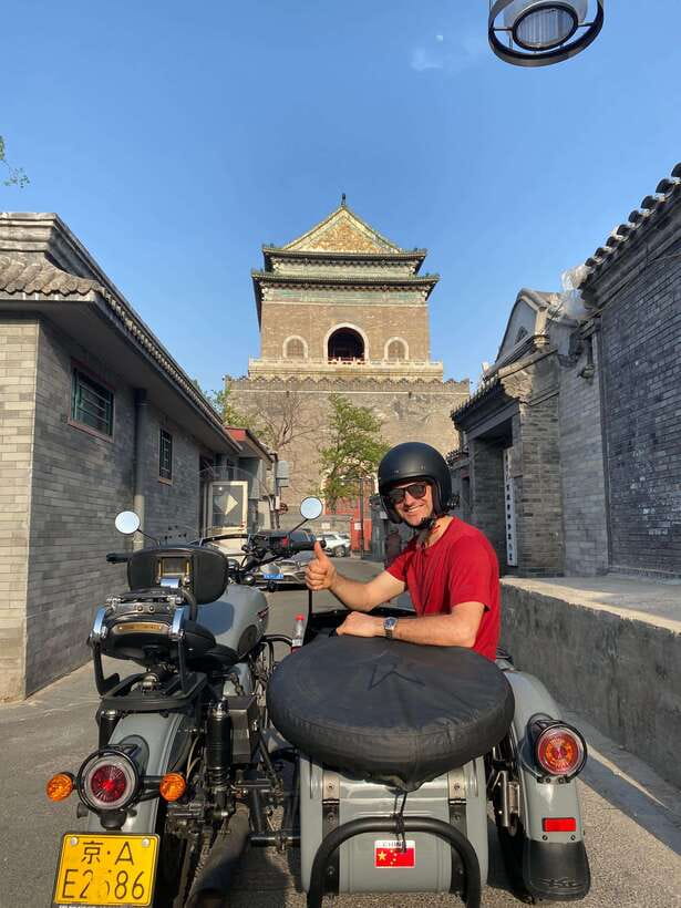 Beijing:Ancient & Modern City Tour by Sidecar(Day/Night) - The north axis start: Drum and Bell Towers to hutongs