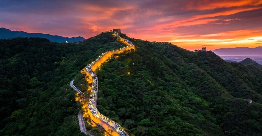 Beijing：Badaling Night Great Wall Ticket, Tour & Show - Bus Tour Option 2, The Most Practical Middle Ground