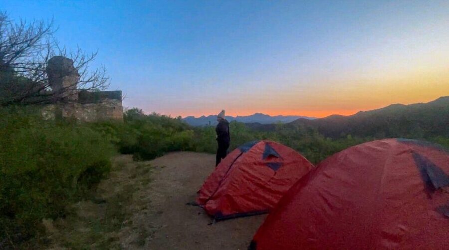Beijing: Best Great Wall Sunset Tour - Hiking along the wall with a guide who keeps it moving