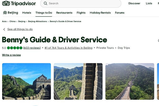 Beijing Forbidden City & Mutianyu Great Wall Private Day Tour - How the 8 to 9 hour plan feels in real time