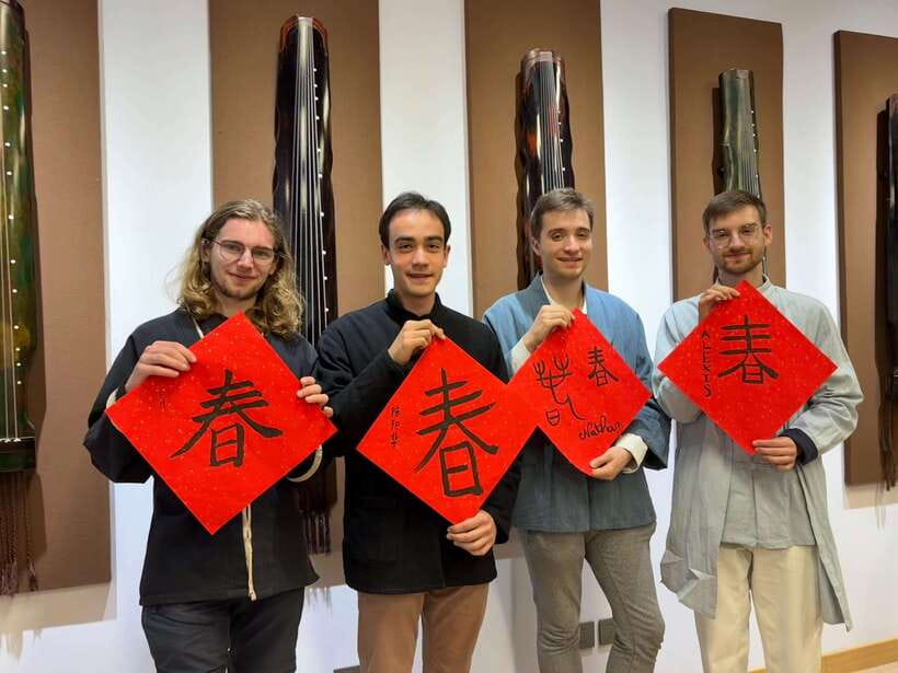 Beijing Hands-On Culture Tour: Tea, Instrument, Calligraphy - Calligraphy with real brush and ink, not just copying strokes