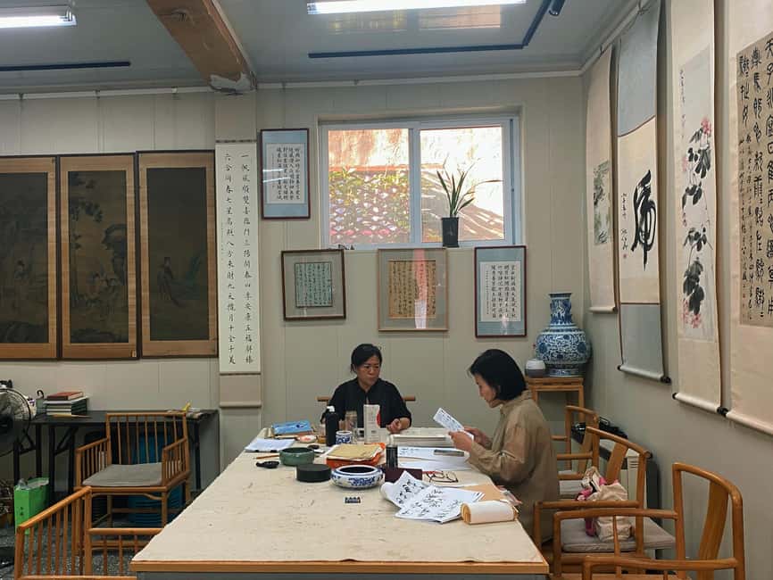 Beijing liulichang : Learn Calligraphy orCarving from Master - Liulichang East Street First, Then Quiet Studio Time