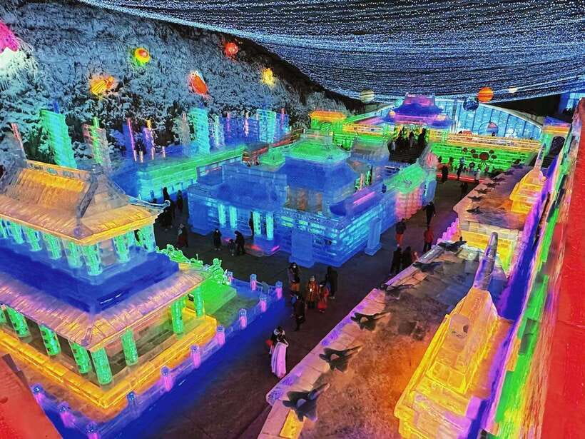 Beijing: Longing Gorge Ice Festival w/Optional Activities - A winter Beijing day built around the real star: Longqing Gorge