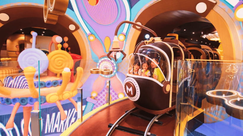 Beijing: Meland Club Indoor Playground Admission - Big-Kid Energy: Slides, Climbing, Carousel, and Obstacle Courses
