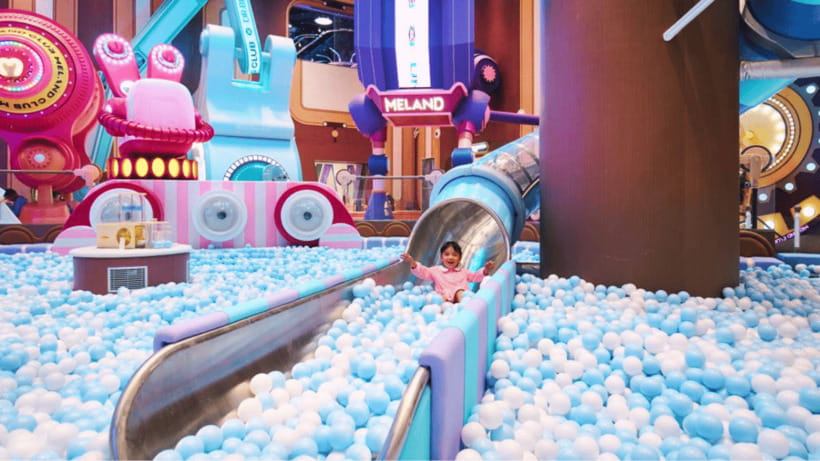 Beijing: Meland Club Indoor Playground Admission - The Simulated City Zone: Firefighter, Doctor, Chef Play