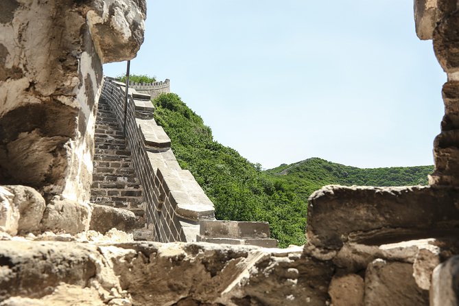 Beijing's Forbidden City with Special Viewing of Treasure Gallery and the Great Wall Ruins at Badaling - Badaling Great Wall Ruins: Steep Steps, Better Photos