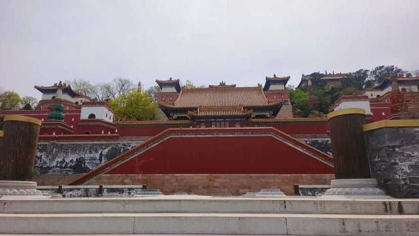 Beijing: Summer Palace Highlight Walking Tour - Marble Boat and the Sea of Wisdom Area: Architecture Around the Waterline