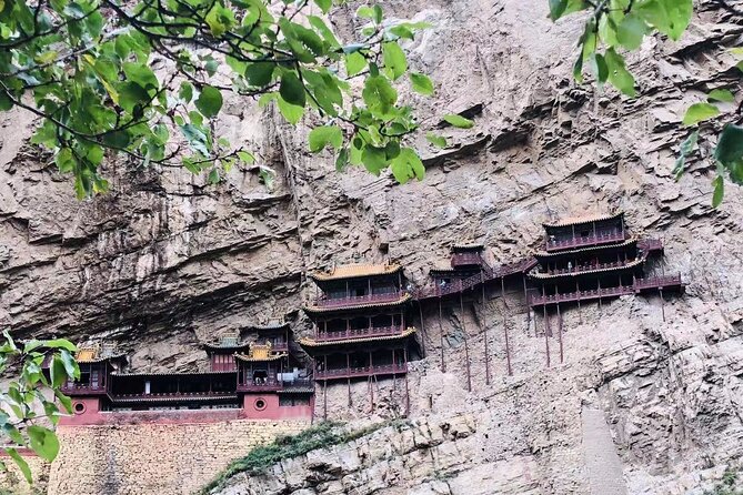 Beijing to Datong See YunGang Cave, Hanging Temple (Bullet Train) - Xuankong Si Hanging Temple: a cliffside “dangerous” structure you can actually visit