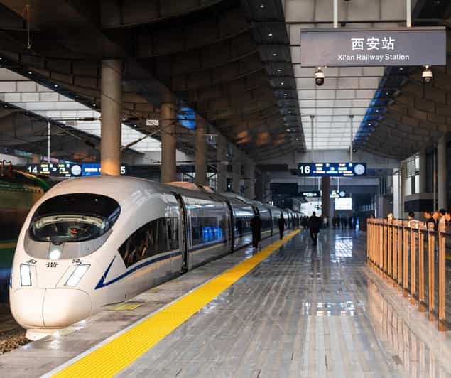 Beijing: Xi'an Terracotta Tour by Train-All Tickets Included - The 4.5-hour bullet train ride to Xi’an, on your own (with amenities)