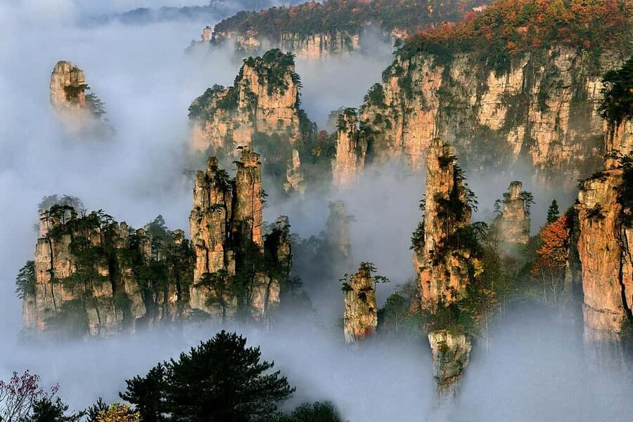 Best Mini Group to Zhangjiajie Forest Park & Avatar Mountain - East Gate to Yuanjiajie, where the Avatar Mountain look lives