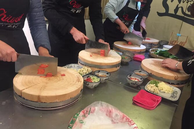 Biang Biang Noodles Cooking Experience - Market Mission at Sa Jin Qiao, where ingredients tell the story