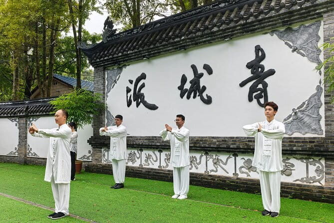 Chengdu Kung Fu Panda Tour Tai Chi, Martial Arts and Panda Base - Dujiangyan landmarks, Zhongshu Bookstore, and the world’s largest panda sculpture