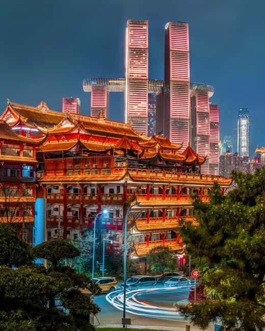 Chongqing: Magic Night View and Secret Viewing Spots Tour - Getting there: meeting point at Jiangbeicheng Metro, Line 6