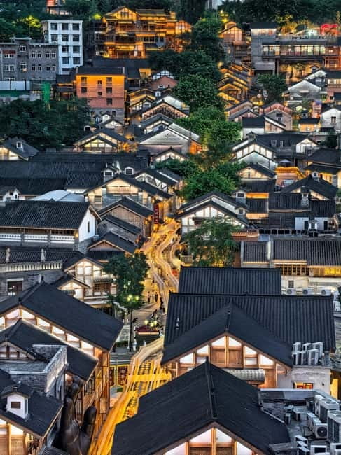 Chongqing: Magic Night View and Secret Viewing Spots Tour - Nanbin Zhonglou Square: a fast shot that changes your perspective