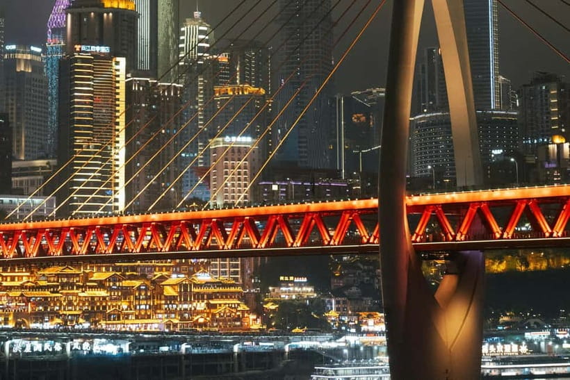 Chongqing Night Tour: River Cruise and Hidden Views - Meeting at Linjiangmen Metro Station (Exit B3) and Starting the Night