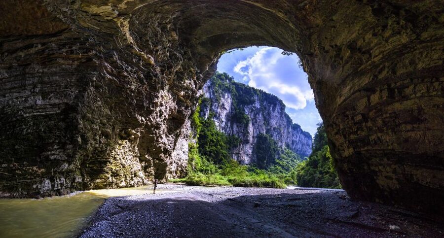 Chongqing: Private Day Tour to Wulong Karst Geological Park - Three Natural Bridges, Elevator Thrills and Tianlong Bridge at 235m