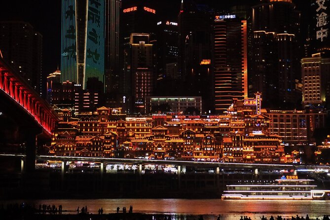Chongqing private luxury city tour: Must-sees All in One - Jiefangbei Square and the pedestrian street buzz