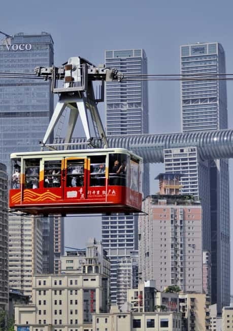 Chongqing: Surreal Urban, Ancient Town, and Secret Viewpoint - Kuixing Tower and the Jialing River calm
