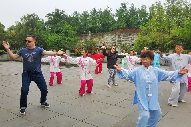 Cultural Chengdu In Depth - Stop 1: Chengdu Culture Park Tai Chi class with a local master