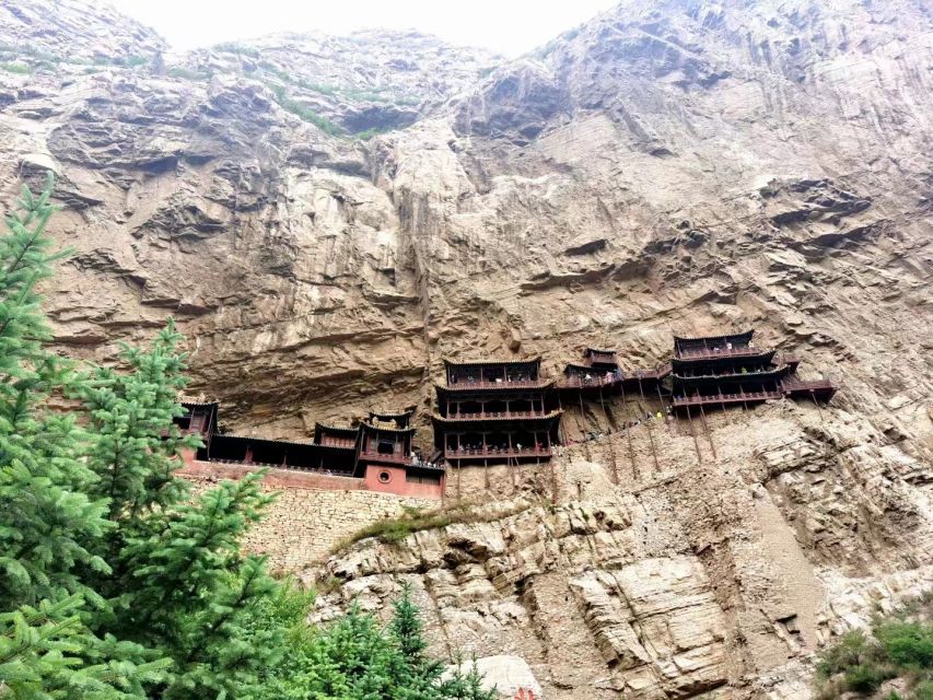 Datong: Temples and Grottoes day tour with tickets options - Hanging Monastery 75 Meters Above Datong
