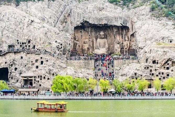 Form Xi'an To Luoyang Longmen Grottoes & Shaolin Temple Day Tour by Bullet Train - Longmen Grottoes along the river, why the scale matters