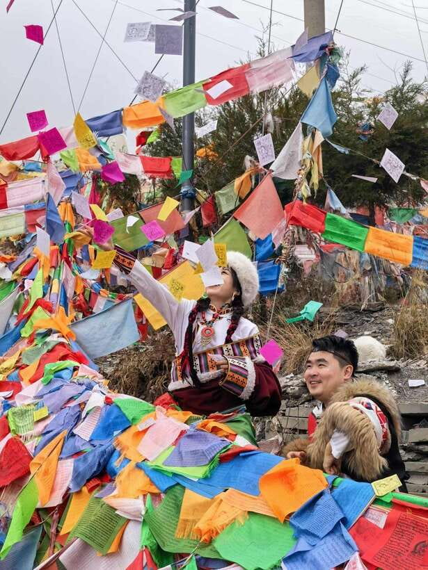 From Chengdu: Tibetan Village Live as a Tibetan Day Tour - Yak hotpot, Guozhuang dance, Hada greeting, and bonfire barbecue