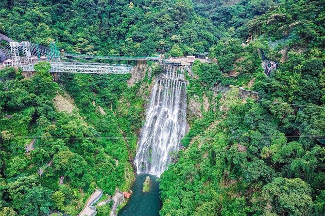 From Guangzhou to Gulong Gorge and waterfall -Nature & Adventure - Waterfall Skywalk: misty close-up moments