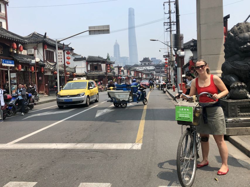 Full-Day Shanghai Classic Bike Tour - Cite Bourgogne and Shi Ku Men stone houses: the look of old Shanghai