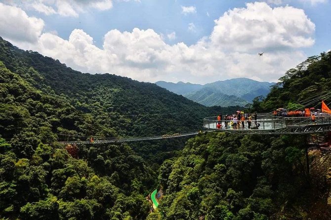 Glass Bridge and Water Falls Private Car Service from Guangzou - Gulong Canyon at Your Pace: Waterfalls, Valleys, and Glass Views