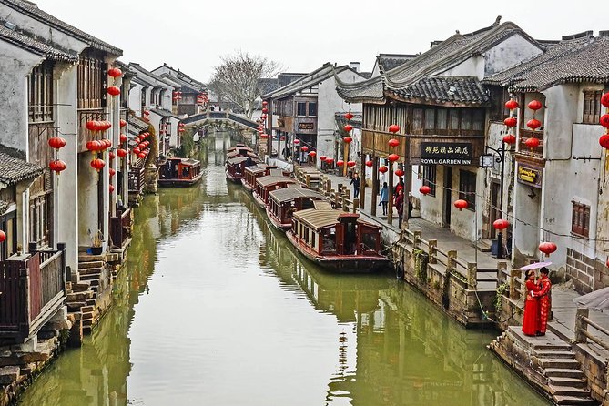 Group Day Tour in Suzhou and Zhouzhuang from Shanghai - Panmen Gate and the ancient Grand Canal views