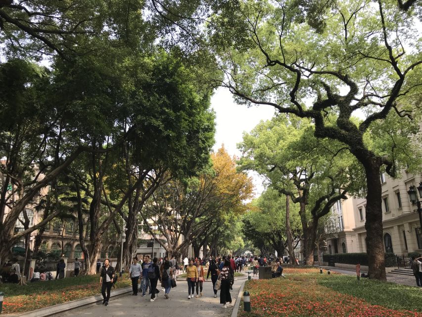 Guangzhou Day Tour By Metro & Boat - Shamian Island on foot, European-style streets in the middle of Guangzhou