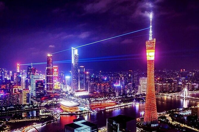 Guangzhou Private Night Tour Canton Tower and Pearl River Cruise - A well-timed night plan: Tower first, river after