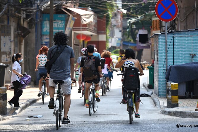 Guided Cycle Tour of Guangzhou - Cycle Canton briefing and the quick Donghaochong project stop