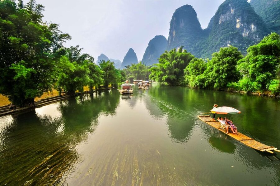 Guilin: Elephant Trunk Hill, Reed Flute Cave & Daxu Old Town - Daxu Old Town: 1000 years of Ming-Qing style streets