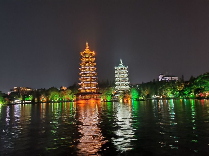 Guilin: Four Lakes Night Cruise with Round-trip Transfer - Twin Pagodas: When to Look and How to Get the Best Shot