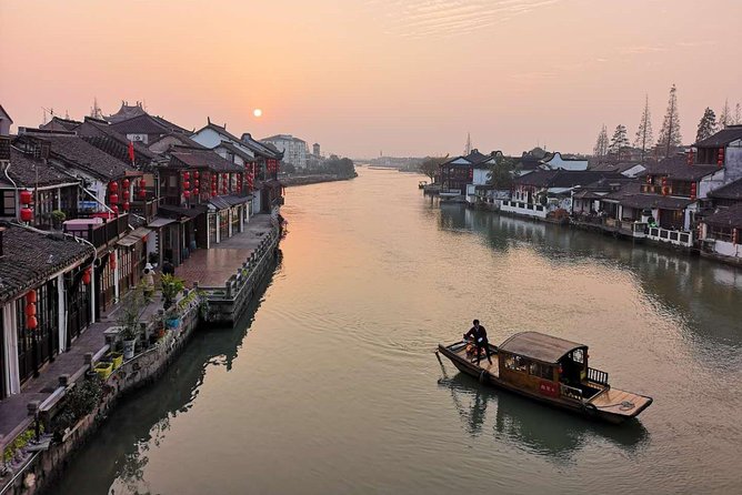 Half-Day Private Zhujiajiao Water Town Tour with Boat Ride from Shanghai - The canal boat ride: the calm part of Zhujiajiao