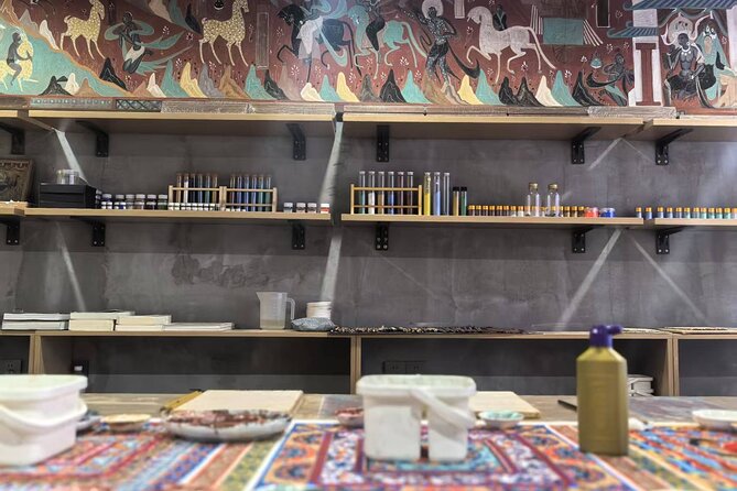 Hands On Chinese Cave Murals with Local Expert - Why mineral pigments and clay boards matter more than you think