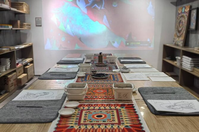 Hands On Chinese Cave Murals with Local Expert - The instructor’s approach: translating cave art into something you can reproduce
