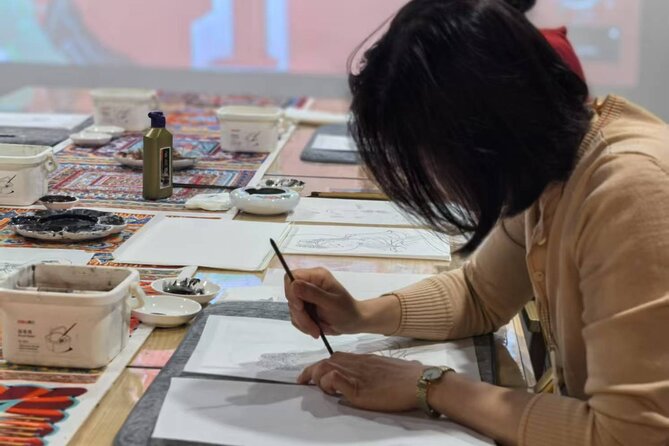 Hands On Chinese Cave Murals with Local Expert - Your final artwork: making it yours while staying true to the mural pattern