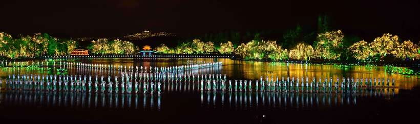 Hangzhou: Impression West Lake Show Enduring Memories of HZ - What you are seeing in real time on the water