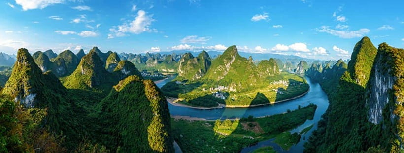 Highlights from Guilin to Yangshuo Full Day Private Tour - Xianggong Hill viewpoint: the climb that pays off