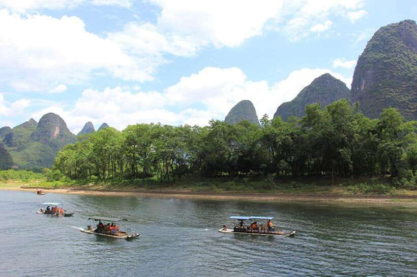 Highlights from Guilin to Yangshuo Full Day Private Tour - Fuli Ancient Town: Ming and Qing style buildings, plus paper craft