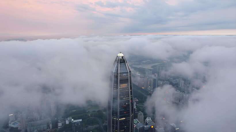 Iconic Shenzhen Skyscraper - Ping An Finance Center - Your Big View Moment: 360-Degree Shenzhen From Yunji