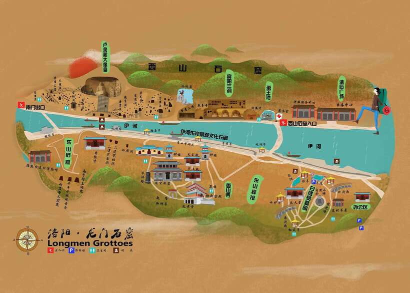 Luoyang: Longmen Grottoes Entry Ticket Only Option - Electronic ticket entry and gate reality checks