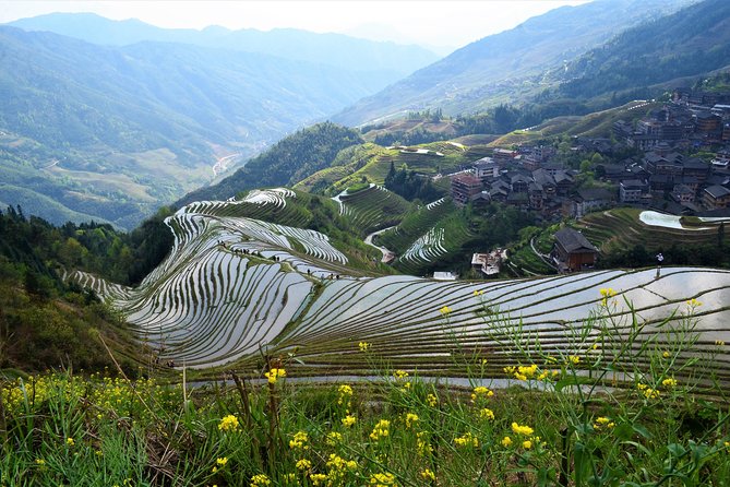 Mini Group: Longji Rice Terraced Fields and Minority Villages Tour - Stop 1, Ancient Zhuang Village and the Longji terraces