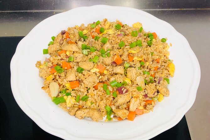 Online Cooking Class Fried Rice by Sunflower Li - Fried Rice on Zoom, Shanghai Style, With Chef Miss Li