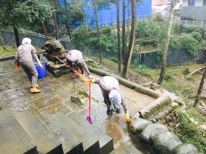Panda Volunteer Project Day Trip(Wolong/Du Jiang Yan) - Lunch at the panda base: buffet, simple, and included