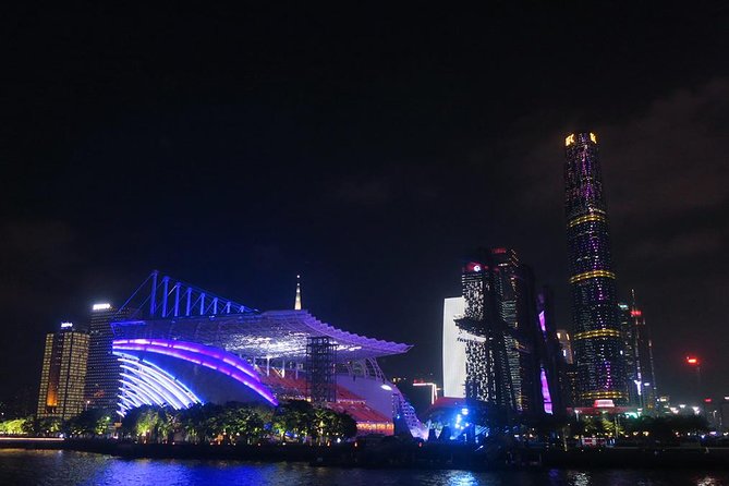 Pearl River Night Cruise in Guangzhou with Private Transfer - What you’ll see on the water: Canton Tower, Ersha Island, and beyond